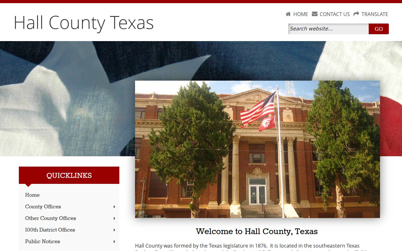 Hall County court docket official county home page